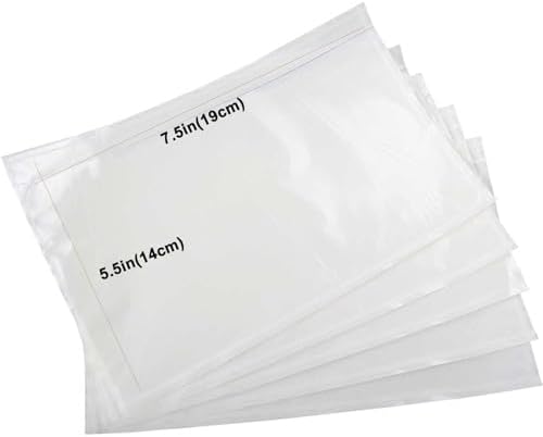 7.5x5.5 Packing List Mailing Envelopes Shipping Envelopes Packing List Clear Adhesive Shipping Label Sleeves Shipping Supplies for Small Businesses(2000 Pcs) - Image 2