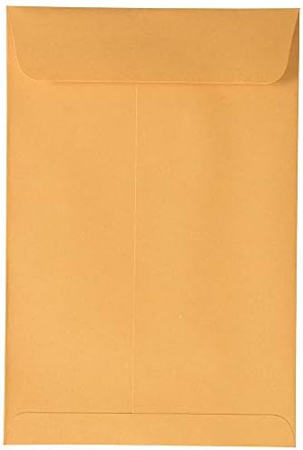 JAM PAPER 6 x 9 Open End Catalog Envelopes with Peel and Seal Closure - Brown Kraft Manila - Bulk 250/Box - Image 4