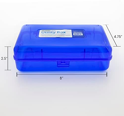 BAZIC PRODUCTS Classic Multipurpose Pencil Box, Stackable, 24-Case - Image 3