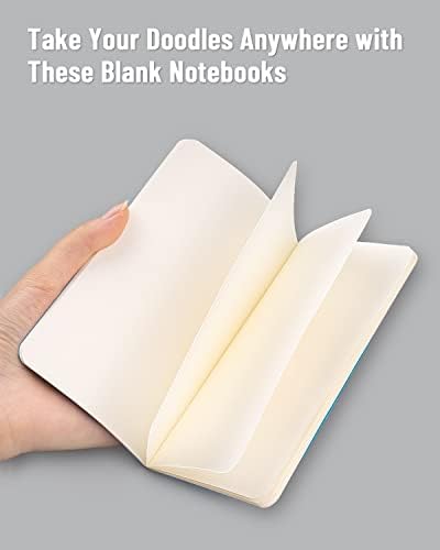 Gwybkq Small Blank Notepads Bulk 120Pcs Unlined Journals - Image 7