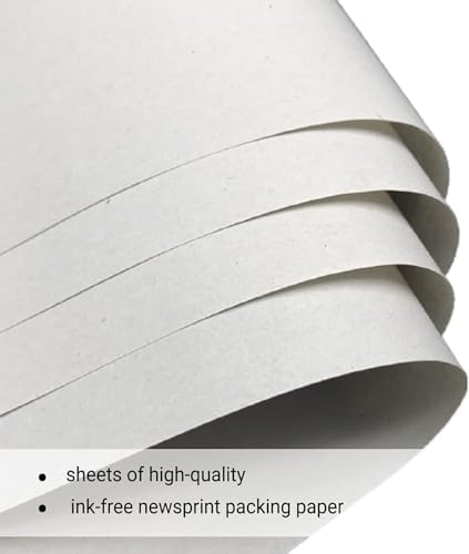 Large Packing Paper Sheets for Moving 31" x 21.5" Packaging Newsprint Paper 200 Pack Packing Paper for Wrapping Fragiles,Box Fillers for Moving Supplies - Image 3