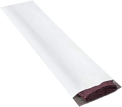Tape Logic TLLPM945 Long Poly Mailers, 9 1/2" x 45", White (Pack of 50) - Image 5
