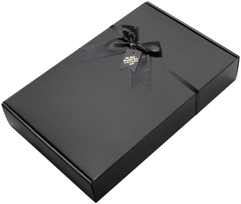 Timirog Shipping Boxes 17x11x3 Inches 18 Pack Black Corrugated Cardboard - Image 6