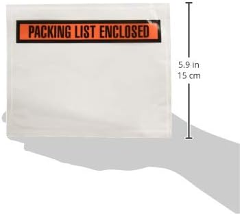 SALES4LESS Packing List Envelopes 7.5" X 5.5" Pouches Invoice Enclosed Adhesive Bags Pack of 500 (PL755-499) - Image 3
