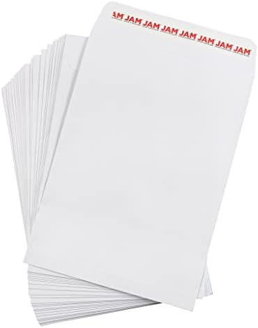 JAM PAPER 7 1/2 x 10 1/2 Open End Commercial Envelopes with Peel and Seal Closure - White - Bulk 250/Box - Image 5