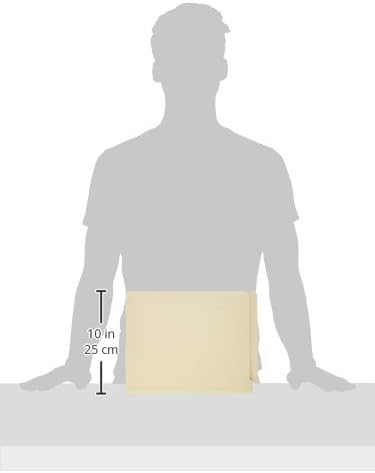Pendaflex Manila End Tab Classification Folders, 2 Dividers, Letter Size, Manila, 10/BX (13175), Beige - Image 3