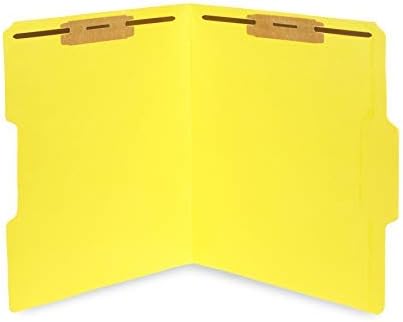 Blue Summit Supplies 50 Assorted Fastener File Folders, Letter, 2 Prong | Assorted colors, durable 11pt paper, letter size, 1/3 cut tabs, bonded 2 prong fasteners, medical and office files - Image 4