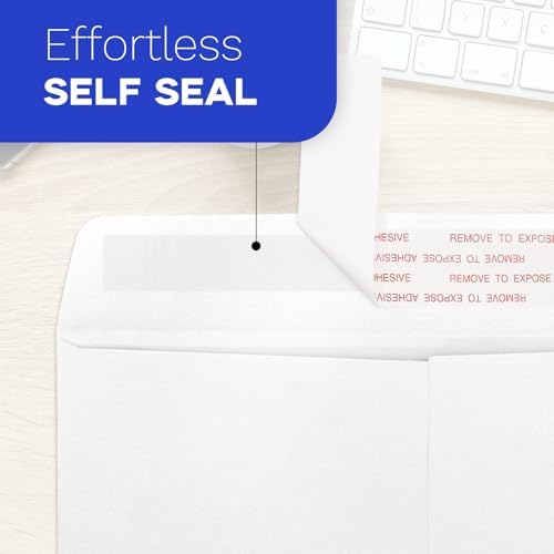 Goefun 9x12 Manilla Envelopes, White, 25 Pack - Image 3