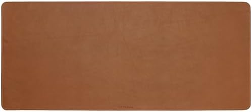 Full Grain Leather Desk Pad, Toffee Tan Brown, XL(35.4 x 15.7 inch) - Image 6