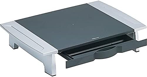 Fellowes 8031101 Monitor Riser,Adjustable,19-7/8-Inch x14-1/16-Inch x4-Inch -6-1/2-Inch,BK/SR - Image 4