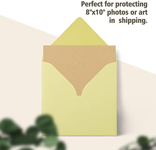 Golden State Art 50 Pack 8x10 Corrugated Cardboard Sheets 1/8" Flat Inserts - Image 4