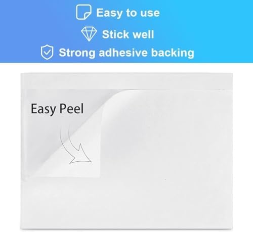 BESTEASY Packing List Pouches, Clear Adhesive Top Loading Packing List/Shipping Label Envelopes - 1000 Packs (6 x 9) - Image 5