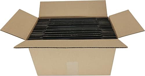 25 Pack 7x6x2'' Small Shipping Boxes, Black Corrugated Cardboard Mailers for Mailing Packaging Business (BK762-25) - Image 4
