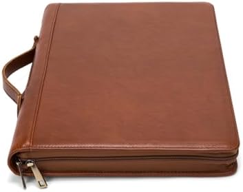 Leather 3 Ring Portfolio for 8.5 x 14" Pad and 15" Laptop - Image 3