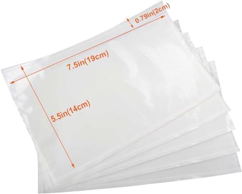 100 Pack-7.5x5.5 Packing List Mailing Envelopes Shipping Envelopes Packing List Clear Adhesive Shipping Label Sleeves Shipping Supplies for Small Businesses - Image 5