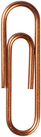 JAM Paper Colored Standard Paper Clips - Small - Rose Gold - 100/pack - Image 3