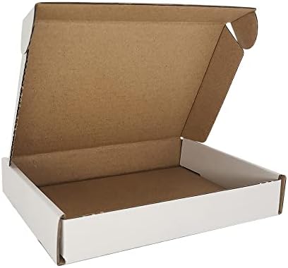 50 Pack 6x4x1'' Small Shipping Boxes, Corrugated Cardboard Mailers for Business, White (CM641) by CH-BOX