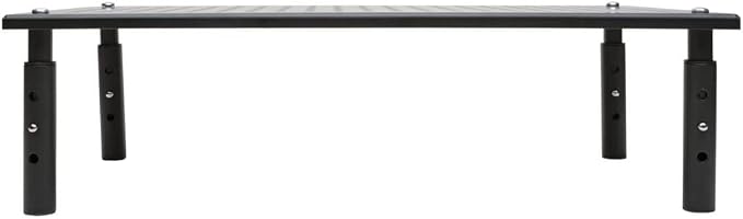 Tripp Lite Computer Monitor Stand, Adjustable Height, 18 x 11 in., Metal, Black (MR1812M) - Image 6