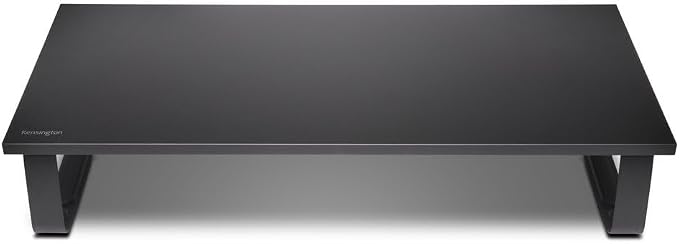 Kensington Extra Wide SmartFit Monitor Stand, Ergonomic Height Adjustable, for Monitors up to 32 Inches and MacBook M1/M2/M3/M4 (K55726WW) Black - Image 2