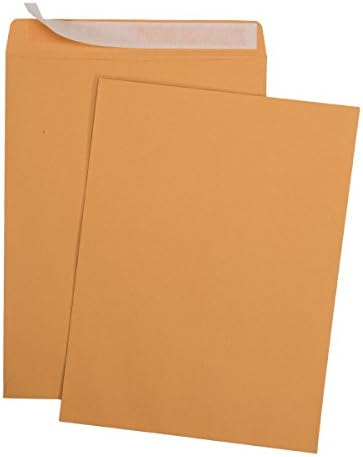 Aimoh 9x12 Self-Seal Brown Mailing Envelopes, Manilla Envelopes, 28lb 100ct - Image 2