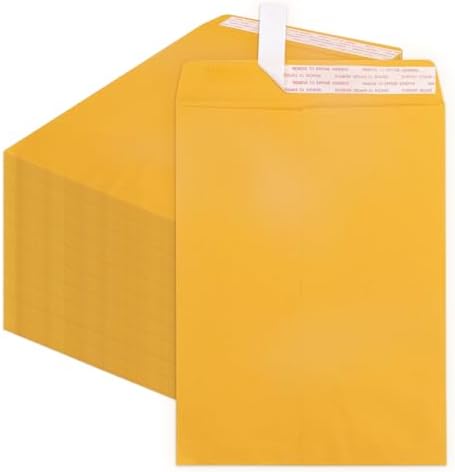 Goefun 9x12 Manilla Envelopes, 250 Pack by Goefun