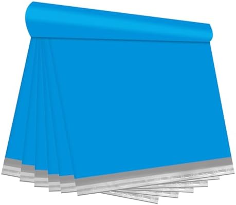 Poly Mailers Shipping Bags with Strong Adhesive, Waterproof Mailing Bags for Clothing, T-Shirts, and Small Business Shipping by Unknown
