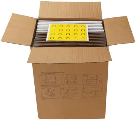 HORLIMER 10x8x4 inches Shipping Boxes Set of 20, White Corrugated Cardboard Box Literature Mailer - Image 7