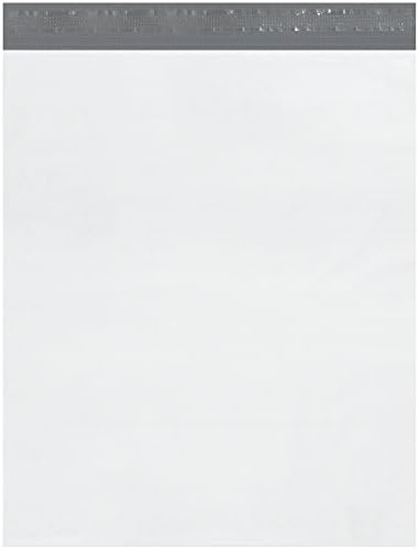 Tape Logic TLEPM20244 Expansion Poly Mailers, 20" x 24" x 4", White (Pack of 100) - Image 2