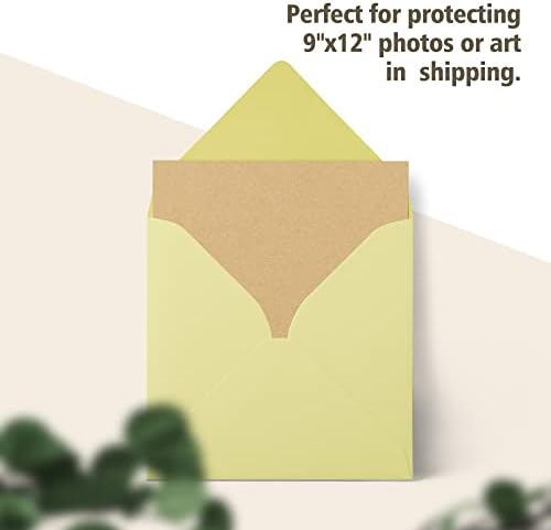 Golden State Art 50 Pack 9x12 Corrugated Cardboard Sheets 1/8" Flat Inserts - Image 4