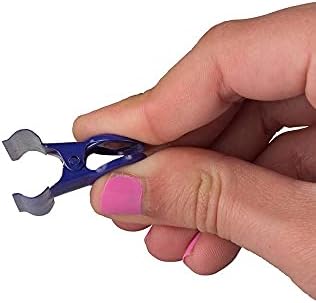 JAM PAPER Metal Bulldog Clips - Medium - 31mm - Purple/Deep Blue - 15/Pack - Image 6