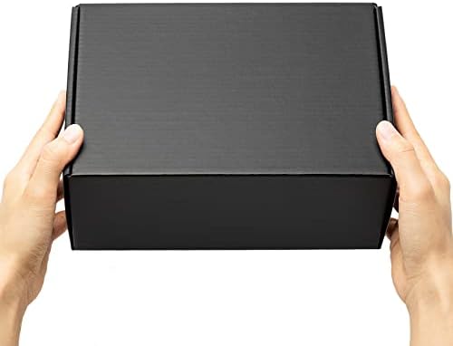 Timirog 9x6x4 Inches Black Shipping Boxes 25 Pack Corrugated Cardboard - Image 6