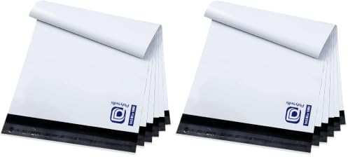 POLYSELLS 100 Pcs 14.5x19 Inch Poly Mailers Shipping Envelopes, Strong Adhesive Sealing, Waterproof, and Tear-resistant Postal Mailing Bags for Clothing, Books, and Accessories (Pack of 2) by POLYSELLS