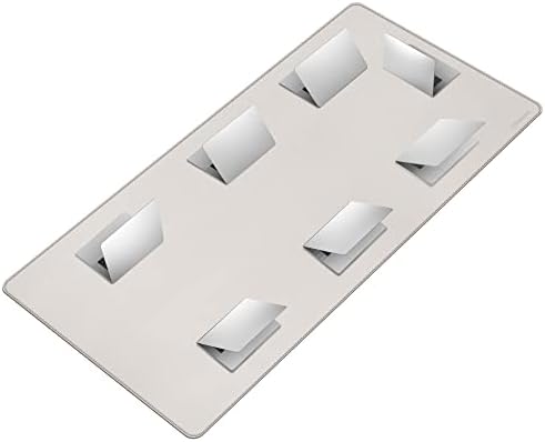 CENNBIE MAX200 78.7" x 39.4" Leather Desk Mat, Extra Large Desk Pad Blotter Protector, Extended Table Pad, Waterproof PU Leather Desk Mat on top of desks Large for Office and Home (Cream) by CENNBIE