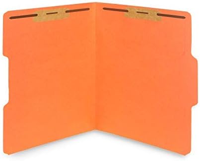Blue Summit Supplies 50 Assorted Fastener File Folders, Letter, 2 Prong | Assorted colors, durable 11pt paper, letter size, 1/3 cut tabs, bonded 2 prong fasteners, medical and office files - Image 6