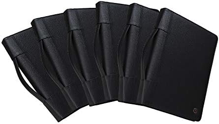 Case-it Zipper Padfolio | Letter Size | 3-Ring Binder | PAD-40 Black by Case-it