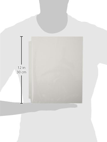 Avery Economy Weight Sheet Protectors, Acid Free, 8.5" x 11", 100 per Pack, 200 Clear Document Protectors Total (2-Pack of 75091) - Image 3