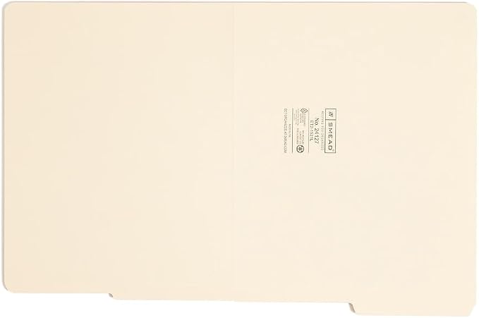Smead End Tab File Folder, Shelf-Master Reinforced 1/2-Cut Tab Top Position, Letter Size, Manila, 100 per Box (24127) - Image 5