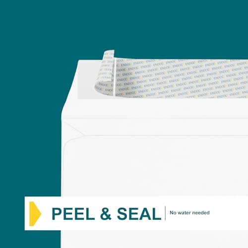 6x9 Booklet Envelopes - 100 Pack - Self Seal White Letter Mailing Envelopes With Peel & Seal Closure - Open-Side, 28 Lb Paper - Plain for Business and Personal Use - Image 4