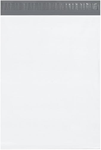 Tape Logic TLEPM15204 Expansion Poly Mailers, 15" x 20" x 4", White (Pack of 100) - Image 2