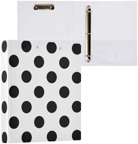 3 Ring Binder 1.5 Inch Clipboards Binders with Interior Pockets Round Ring Binder for Office Supplies and School - Image 3