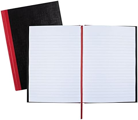 Black n Red - A5 Feint Lined Notebook Pad - Image 3