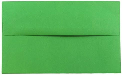 JAM PAPER A10 Colored Invitation Envelopes - 6 x 9 1/2 - Green Recycled - 100/Pack by JAMPaper
