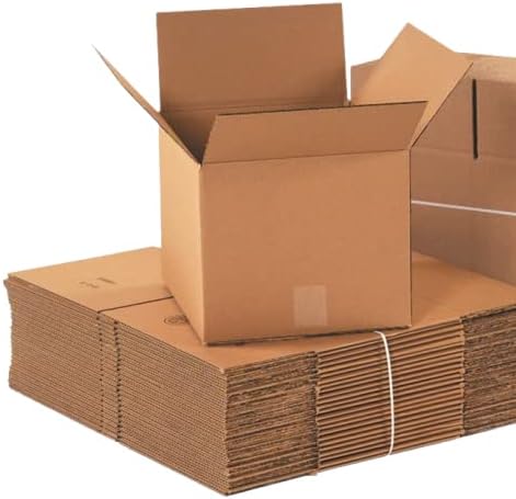 BOX USA Shipping Boxes Medium 16"L x 12"W x 10"H 25-Pack - Corrugated Cardboard Box for Moving, Mailing, Packing, Packaging and Storage by BOXUSA