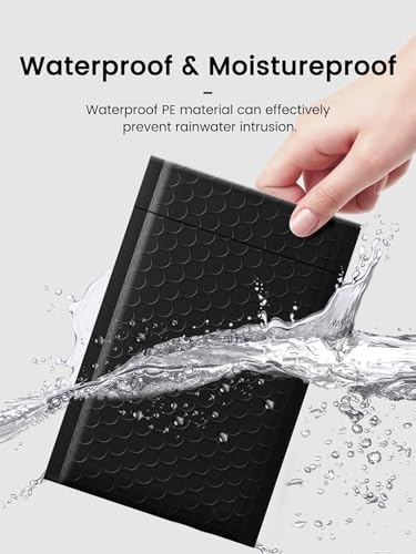GSSSUSA Black Bubble Mailers 6x10 Inch 25 Pack Padded Envelopes Shipping - Image 5