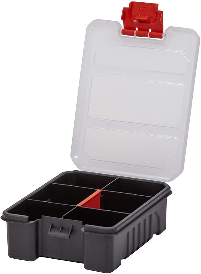 3-Pack Organizer Set – Small Parts Storage Boxes with Removable Dividers – 1 Medium & 2 Mini Hardware Cases for Screws, Bolts, Crafts – Durable Nylon Toolbox for Garage or Travel Use - Image 6
