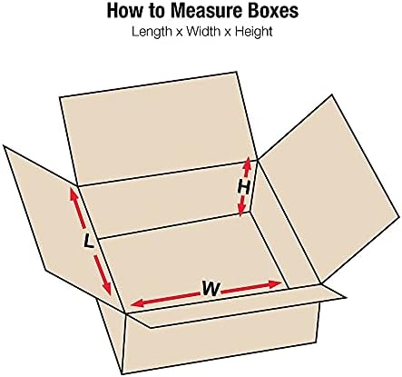 BOX USA Moving Boxes 10"L x 6"W x 3"H Medium 25-Pack | Corrugated Cardboard Box for Packing, Moving and Storage 10x6x3 1063 - Image 2