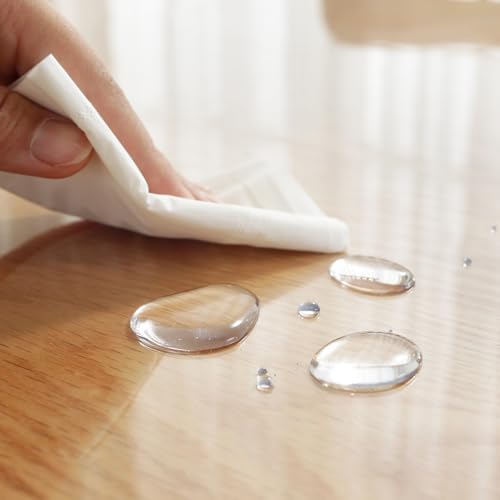 LovePads Clear Table Cover Protector 44 x 78 Inch, 2mm Thick Plastic Mat - Image 7