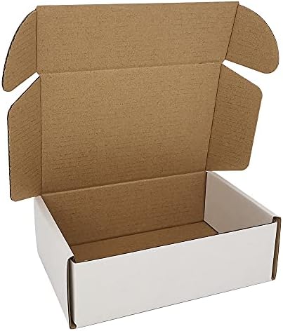 300 Pack 6x4x2'' Small Shipping Boxes, Corrugated Cardboard Mailers for Business, White (CM642-300) by CH-BOX