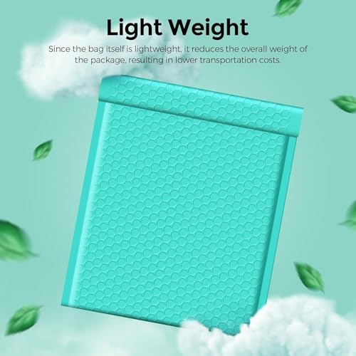 Metronic Bubble Mailers 10.5x16 Inch Teal 250 Pack Padded Envelopes Bulk - Image 6