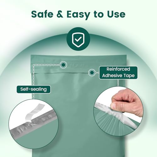 Metronic Bulk Poly Mailers 14.5x19 400 Pack, Self Seal Large Shipping Bags - Image 3